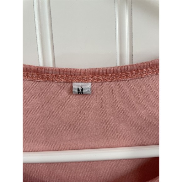 Womens Unbranded Medium Heathered Peachy Pink Tank Top Dress‎ Lined - Picture 6 of 13